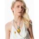 Fabulous Handcrafted Necklace With Natural Amber, image , picture 3
