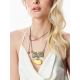 Fabulous Handcrafted Necklace With Natural Amber And Gilding, image , picture 4