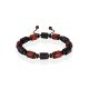 Amber Bracelet With Glass Beads, image 