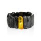 Exclusive Dark Amber Bracelet With Insect, image 
