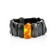 Voluminous Amber With Inclusion Cuff Bracelet, image 