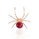 Amber Spider Pendant, image 