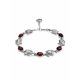 Link Bracelet With Amber And Tiny Turtles, image 