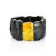 Flat Amber Bracelet The Volcano, image 
