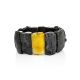 One-of-a-kind Dark Amber Bracelet The Volcano, image 