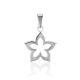 Chic Cut Out Design Flower Pendant, image 