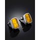 Minimalist Design Amber Stud Earrings The Palazzo, image , picture 2