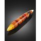Multicolor Wooden Pendant With Honey Amber The Indonesia, image , picture 2