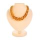 Classic Amber Ball Beaded Necklace, image 
