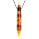 Multicolor Wooden Pendant With Honey Amber The Indonesia, image 