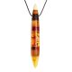 Multicolor Wooden Pendant With Honey Amber The Indonesia, image 