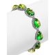 Bright Green Amber Bracelet, image , picture 3