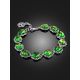 Bright Green Amber Bracelet, image , picture 2