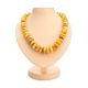 Bold Amber Beaded Necklace, image 