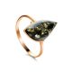 Adjustable Amber Ring In Gold The Lagoon, Ring Size: Adjustable, image 