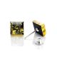 Green Amber Stud Earrings The Ovation, image 