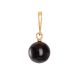 Gold-Plated Amber Pendant The Jupiter, image 