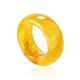 Honey Amber Band Ring The Magma, Ring Size: 9 / 19, image 