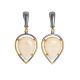 Drop Cut Mammoth Tusk Earrings In Gold-Plated Silver The Era, image 