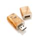 16 Gb Handcrafted Amber Flash Drive With Birch Wood The Indonesia, image 