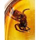 Oval Amber Ring With Inclusions In Gold The Clio, Ring Size: 6.5 / 17, image , picture 4