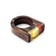 Handmade Honey Amber Ring With Padauk Wood The Indonesia, Ring Size: 8 / 18, image 