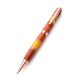 Bright Padauk Wood Ball Pen With Amber, image 