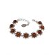 Cherry Amber Bracelet In Sterling Silver The Aster, image 