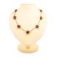 Cognac Amber Beaded Necklace, image 