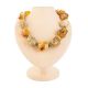 Raw Amber Beaded Necklace The Indonesia, image 