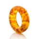 Mat Amber Band Ring The Magma, image 