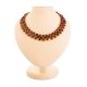 Amber Necklace With Yellow Glass Beads The Fable, image 