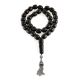 Unique Islamic 33 Black Amber Prayer Beads The Cuba, image 