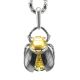 Egyptian Amber Pendant In Sterling Silver The Scarab, image 