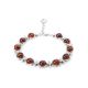 Cherry Amber Bracelet In Sterling Silver The Rondo, image 
