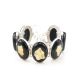Link Amber Bracelet In Sterling Silver The Panther, image 