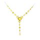 Lemon Amber Necklace In Sterling Silver The Josephine, image 