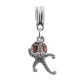 Metal Charm With Cherry Amber The Starfish, image 