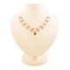 Amber Necklace In Sterling Silver The Lily Of The Valley, image 
