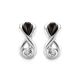 Cherry Amber Earrings In Sterling Silver The Amour, image 