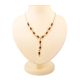 Cognac Amber Necklace In Sterling Silver The Verbena, image 