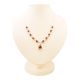 Cognac Amber Necklace In Sterling Silver The Orion, image 
