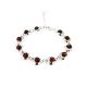 Amber Link Bracelet In Sterling Silver The Orion, image 