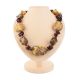 Raw Amber Beads With Brass The Indonesia, image 