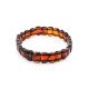 Cognac Amber Stretch Bracelet, image 