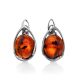 Amber Earrings In Sterling Silver The Selena, image 