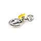Metal Charm With Lemon Amber The Anchor, image 