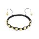 Honey Amber Designer Shamballa Bracelet, image 