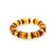 Multicolor Amber Designer Bracelet The Prague, image 