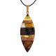 Honey Amber And Wood Pendant The Indonesia, image 